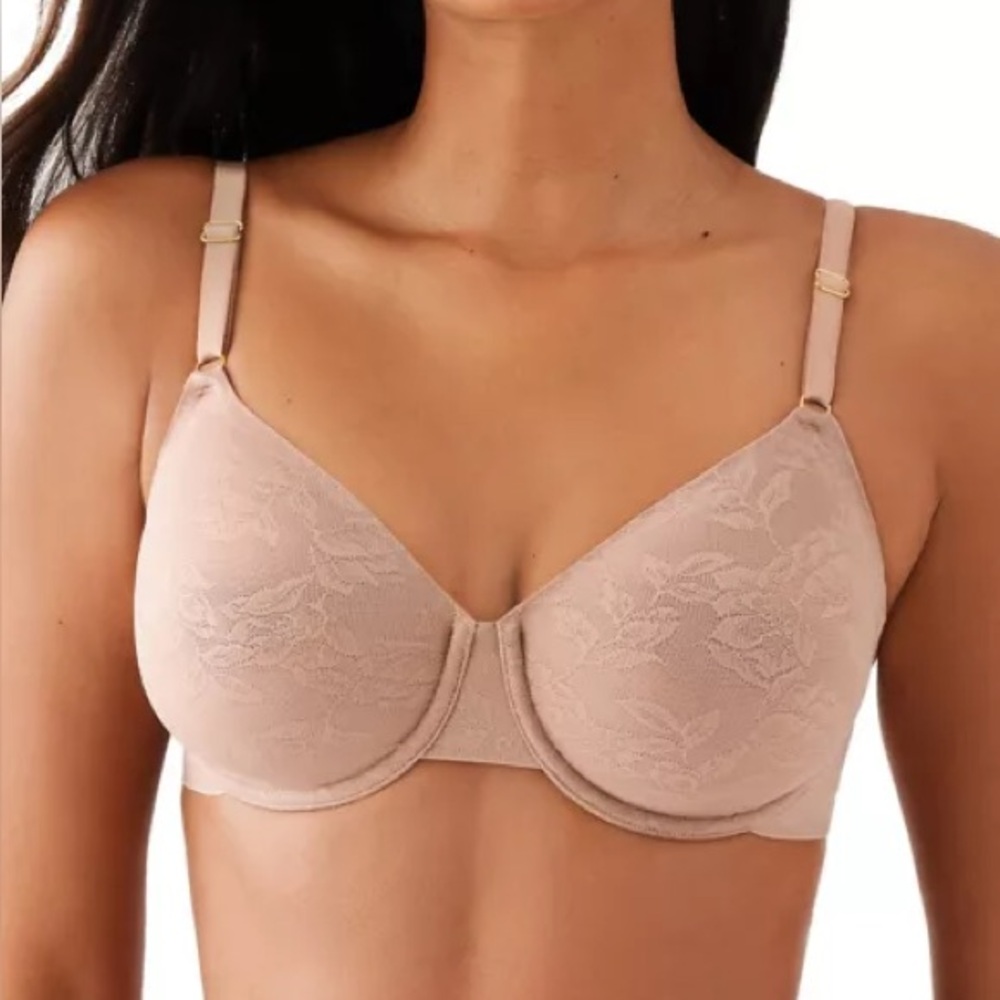 Wacoal bra 851388 High Profile Underwire tan size 36DDD 36F